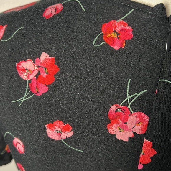Gap Fit and Flare Floral Dress sz 2 - Picture 4 of 5